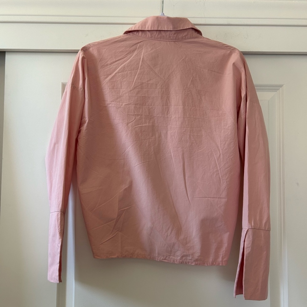 Pink Drawstring Blouse from South Korea - Picture 2 of 5